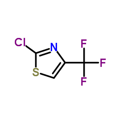 2-Chloro-4-(trifluoromethyl)-1,3-thiazole Structure