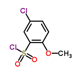 5-Chloro-2-methoxybenzenesulfonyl chloride Structure