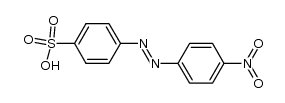 4-(4-nitro-phenylazo)-benzenesulfonic acid Structure
