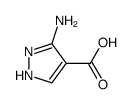 3-amino-1H-pyrazole-4-carboxylic acid Structure