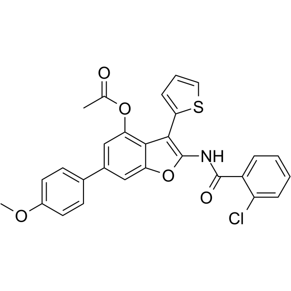 P-gp inhibitor 5结构式