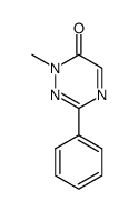 1-methyl-3-phenyl-1,2,4-triazin-6(1H)-one Structure