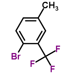 2-溴-5-甲基三氟甲苯结构式