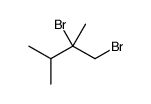 1,2-dibromo-2,3-dimethylbutane结构式