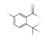 5-Chloro-2-(trifluoromethyl)benzoyl chloride结构式