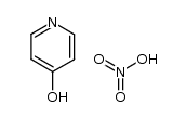 4-hydroxypyridinium nitrate结构式