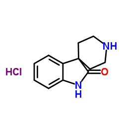 螺[吲哚啉-3,4-哌啶]-2-酮盐酸盐结构式