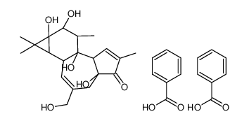 Phorbol dibenzoate Structure