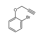 1-bromo-2-prop-2-ynoxybenzene结构式