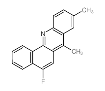 5-fluoro-7,9-dimethylbenzo[c]acridine Structure