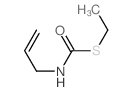 1-ethylsulfanyl-N-prop-2-enyl-formamide Structure