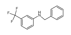N-benzyl-3-(trifluoromethyl)benzenamine Structure