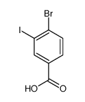 4-Bromo-3-iodobenzoic acid Structure