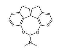 (11aS)-10,11,12,13-四氢-N,N-二甲基-二吲哚并[7,1-de:1',7'-fg][1,3,2]二氧膦杂-5-胺结构式