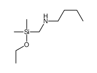 N-[[ethoxy(dimethyl)silyl]methyl]butan-1-amine Structure