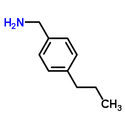 (4-Propylphenyl)methanamine structure