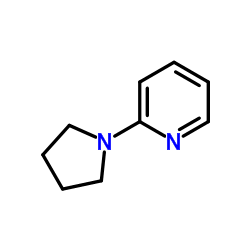 2-(吡咯烷-1-基)吡啶结构式