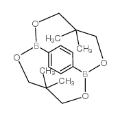 1,4-benzenediboronic acid bis(neopentyl glycol) ester Structure