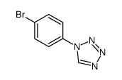 1-(4-溴-苯基)-1H-四唑结构式