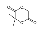 3,3-dimethyl-1,4-dioxane-2,5-dione结构式
