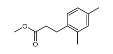 methyl 3-(2,4-dimethylphenyl)propanoate Structure