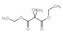 2-羟基-2-甲基丙二酸二乙酯结构式