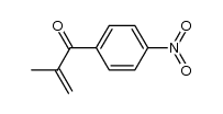 2-methyl-3-(p-nitrophenyl)-1-propene-3-one Structure