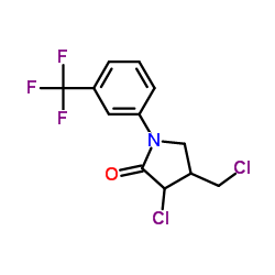 氟咯草酮结构式