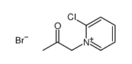 1-(2-chloropyridin-1-ium-1-yl)propan-2-one,bromide Structure