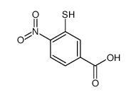 4-nitro-3-sulfanylbenzoic acid结构式
