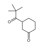 3-(2,2-dimethylpropanoyl)cyclohexan-1-one Structure