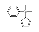 cyclopenta-2,4-dien-1-yl-dimethyl-phenylsilane Structure