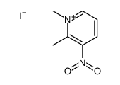 1,2-dimethyl-3-nitropyridin-1-ium,iodide Structure