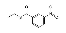 3-nitro-thiobenzoic acid S-ethyl ester Structure
