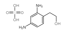2,4-二氨基苯乙醚硫酸盐结构式