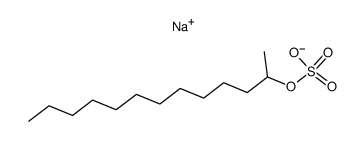 α-methyl sodium dodecyl sulfate Structure