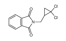 N-(2,2-dichloro-cyclopropylmethyl)-phthalimide结构式