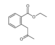2-(2-氧代丙基)-苯甲酸乙酯结构式