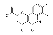 quinoline-2-carbonyl chloride结构式