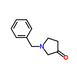 1-苄基-3-吡咯酮结构式