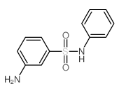 间氨基苯磺酰苯胺结构式
