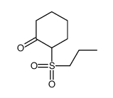 2-propylsulfonylcyclohexan-1-one Structure