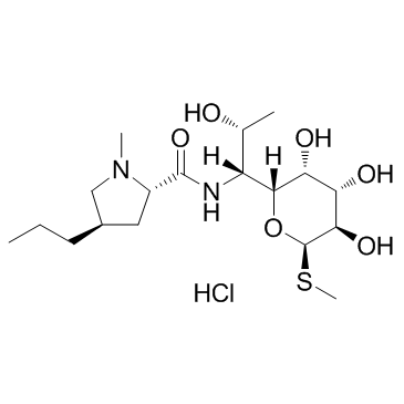 盐酸林可霉素结构式