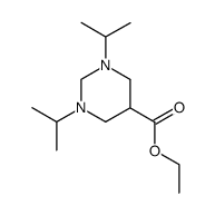 ethyl 1,3-diisopropylhexahydropyrimidine-5-carboxylate Structure