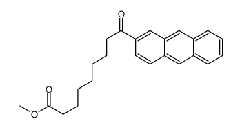methyl-8-(2-anthroyl)octanoate Structure