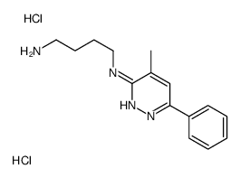 N'-(4-methyl-6-phenylpyridazin-3-yl)butane-1,4-diamine,dihydrochloride Structure