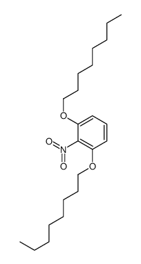 2-nitro-1,3-dioctoxybenzene Structure