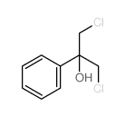 1,3-dichloro-2-phenyl-propan-2-ol Structure