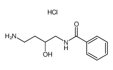 N1-benzoylhydroxyputrescine hydrochloride结构式