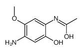 N-(4-amino-2-hydroxy-5-methoxyphenyl)acetamide结构式
